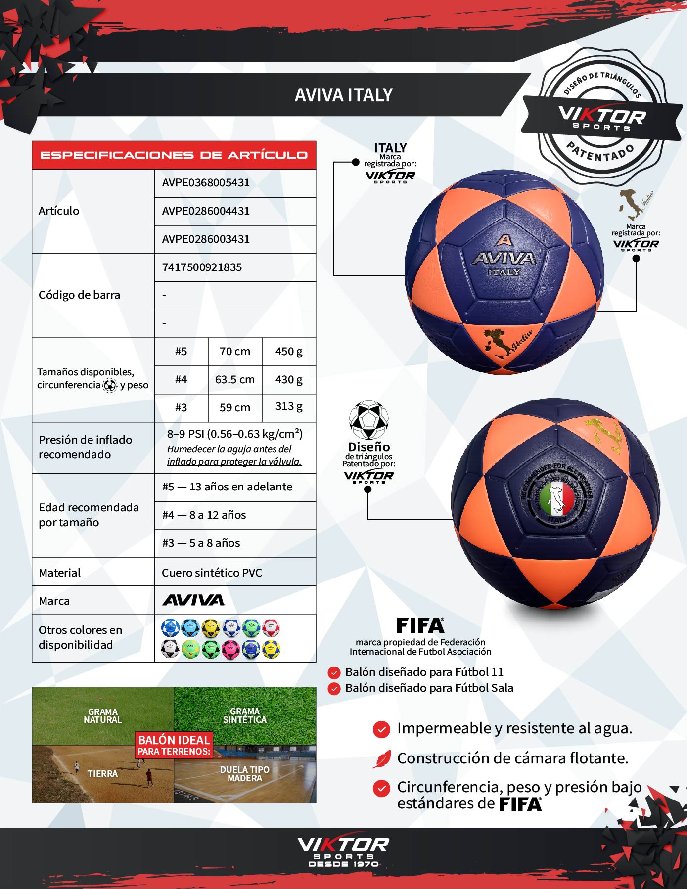Ficha de AVPE0368005431