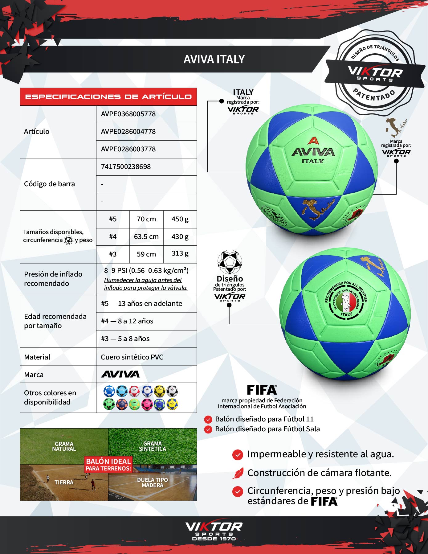 Ficha de AVPE0368005778