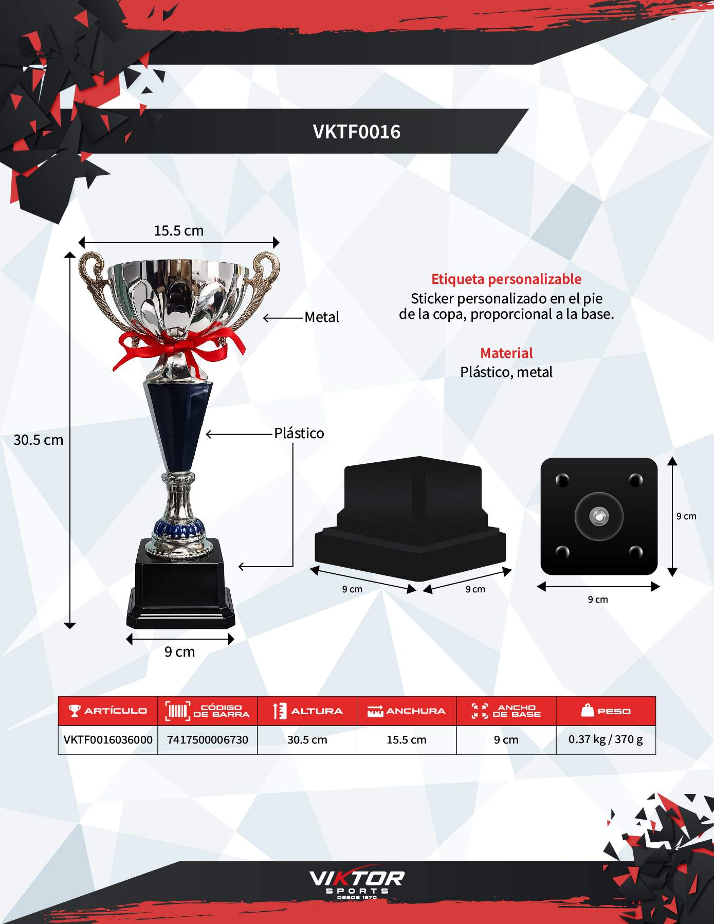 Ficha de VKTF0016036000