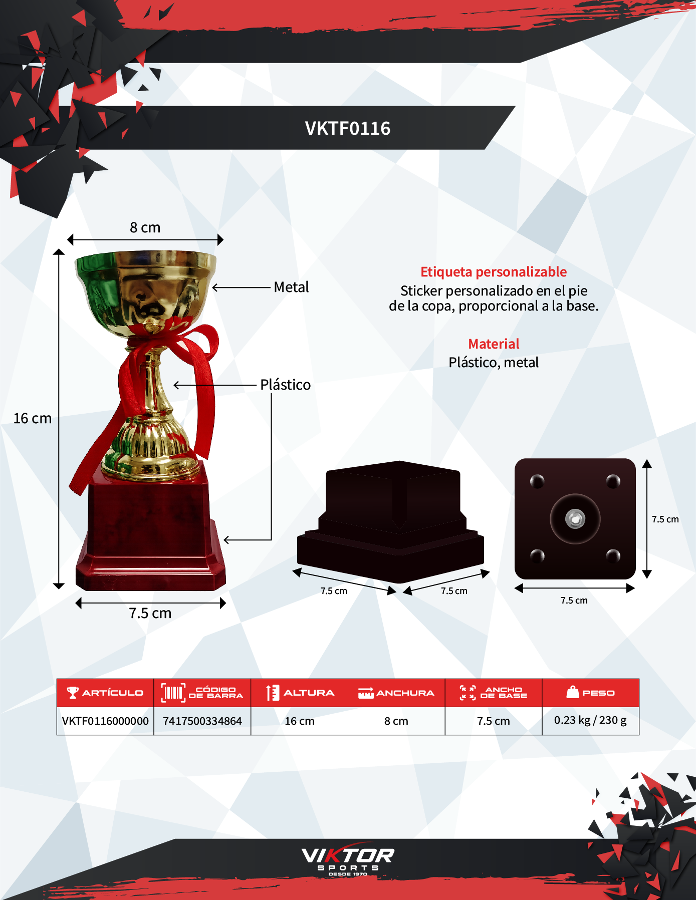 Ficha de VKTF0116000000