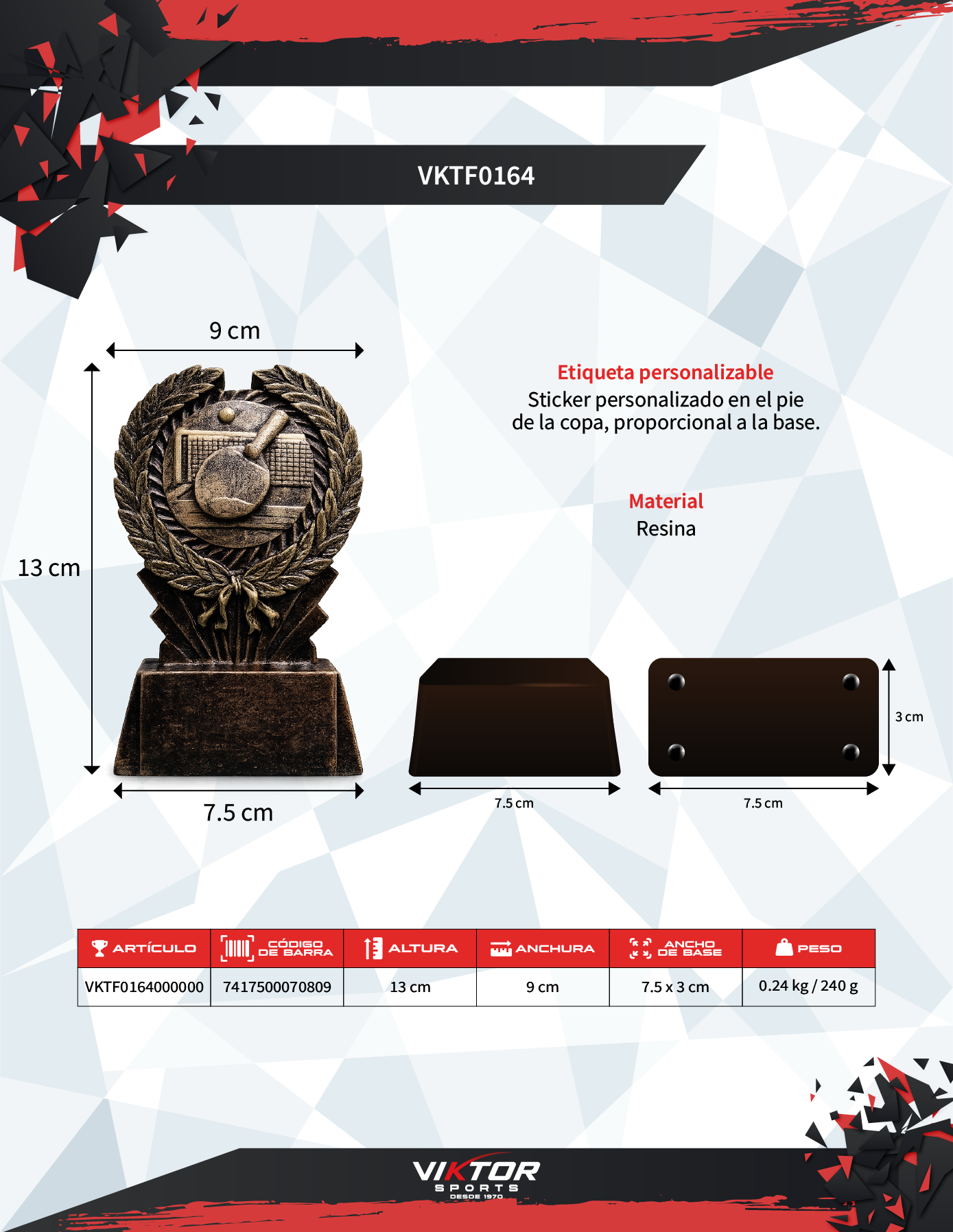 Ficha de VKTF0164000000