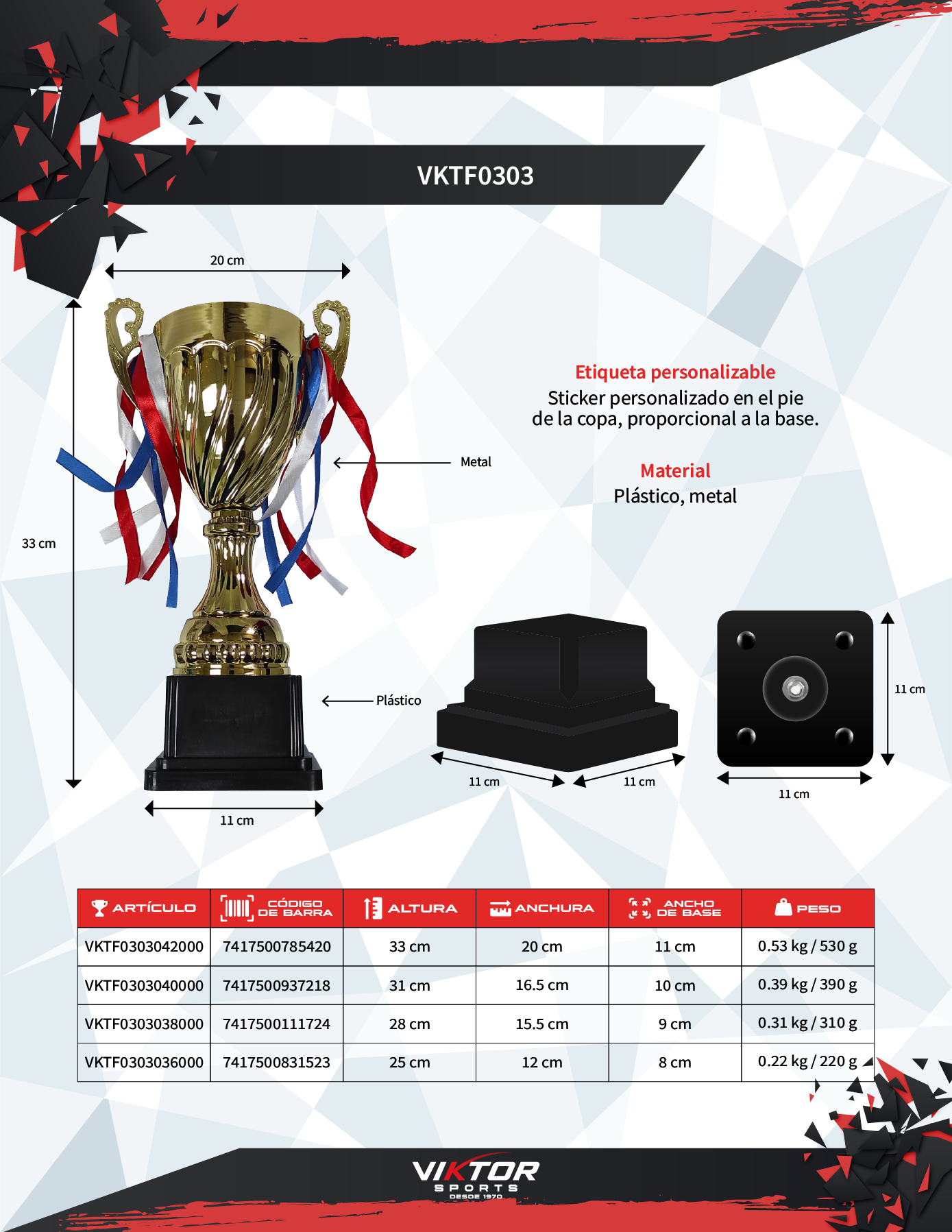 Ficha de VKTF0303038000