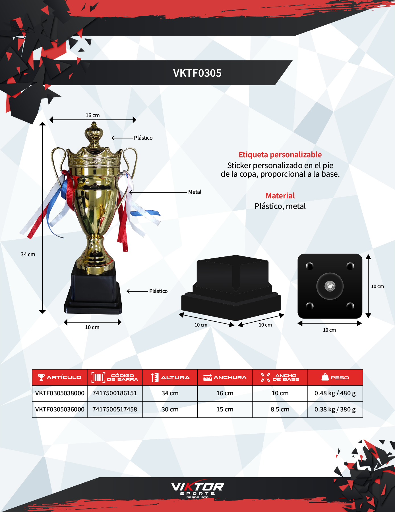 Ficha de VKTF0305038000
