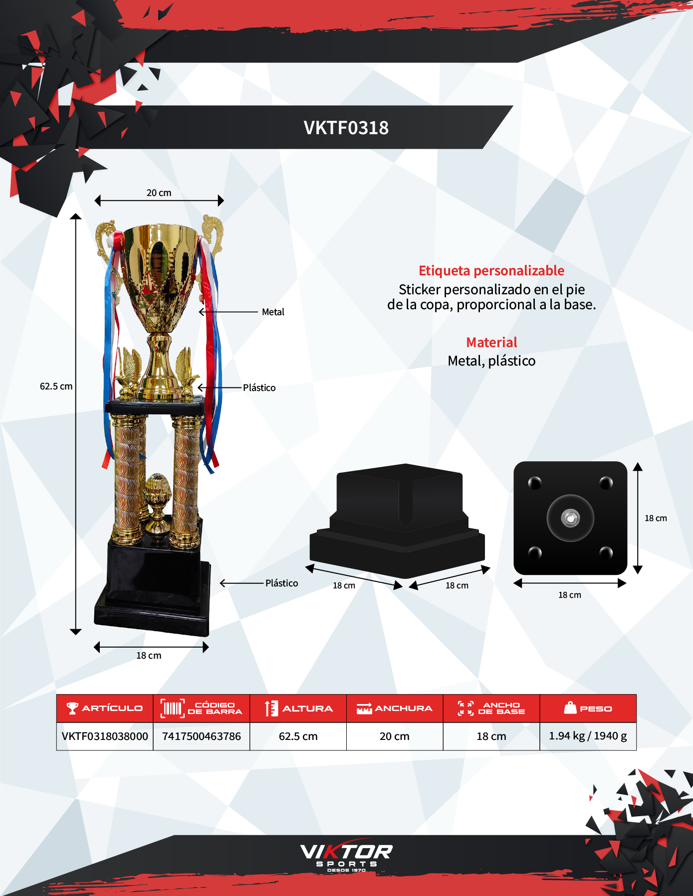 Ficha de VKTF0318038000