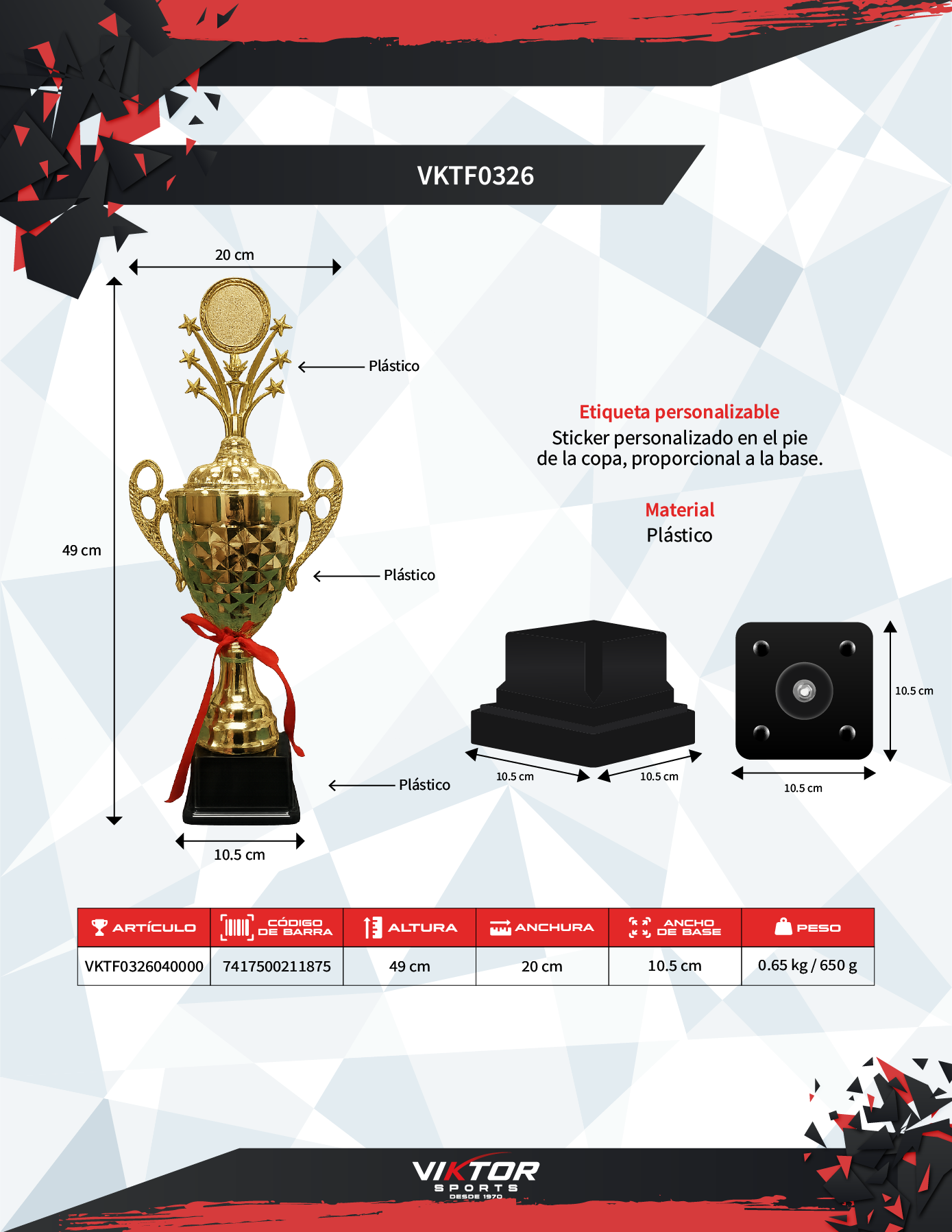 Ficha de VKTF0326040000
