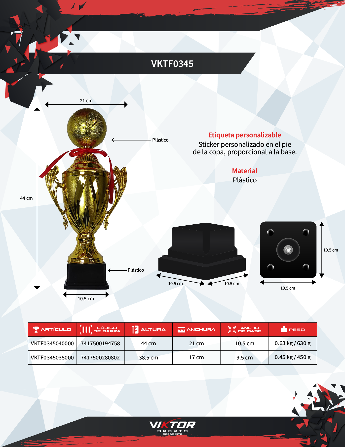 Ficha de VKTF0345038000